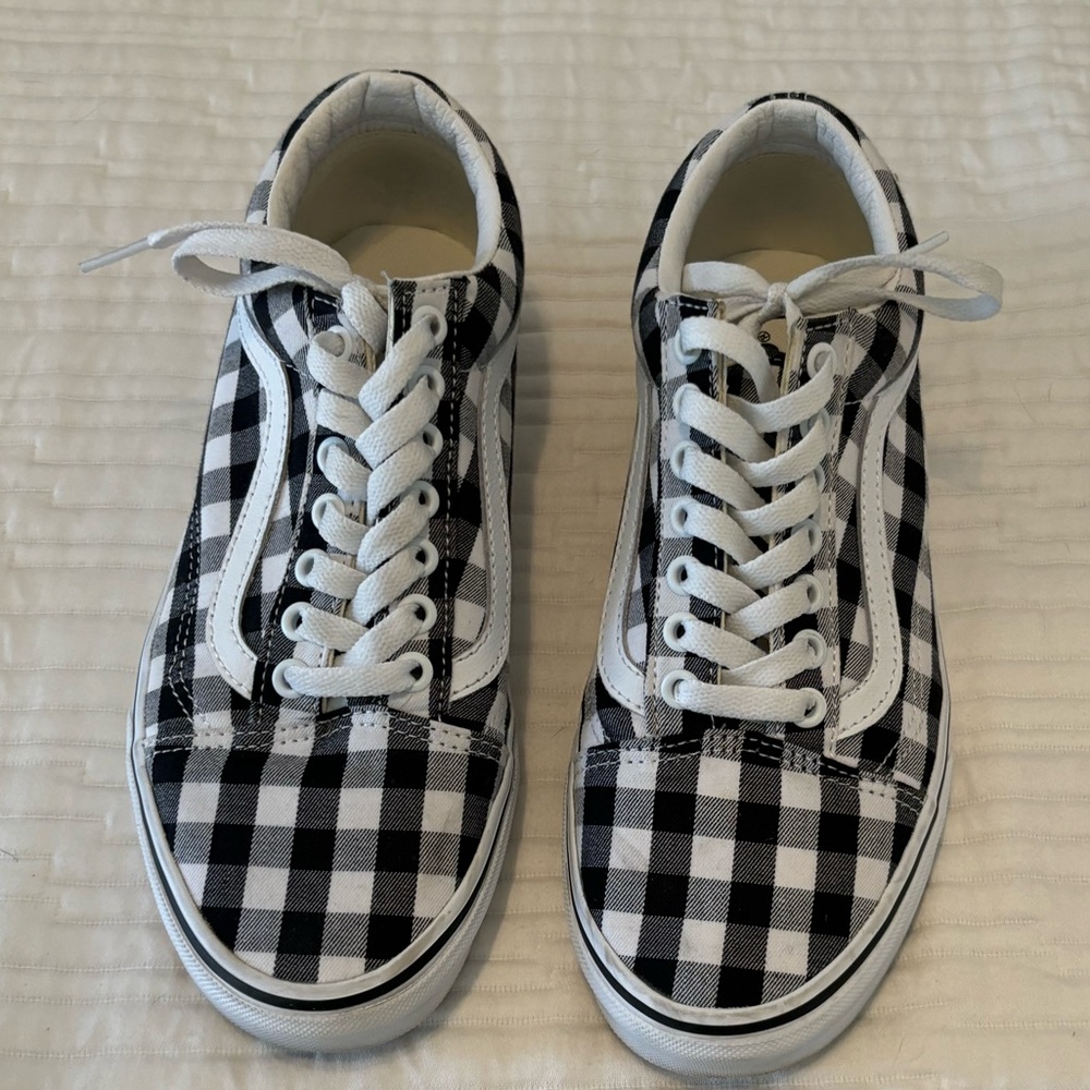 Gingham vans